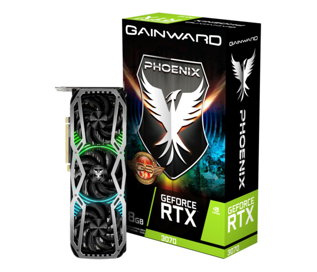 Gainward GeForce RTX 3070 Phoenix GS 8GB GDDR6 - 602344 - zdjęcie